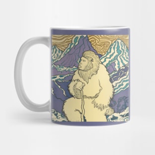 Yeti Hiking in the Himalayas Mug